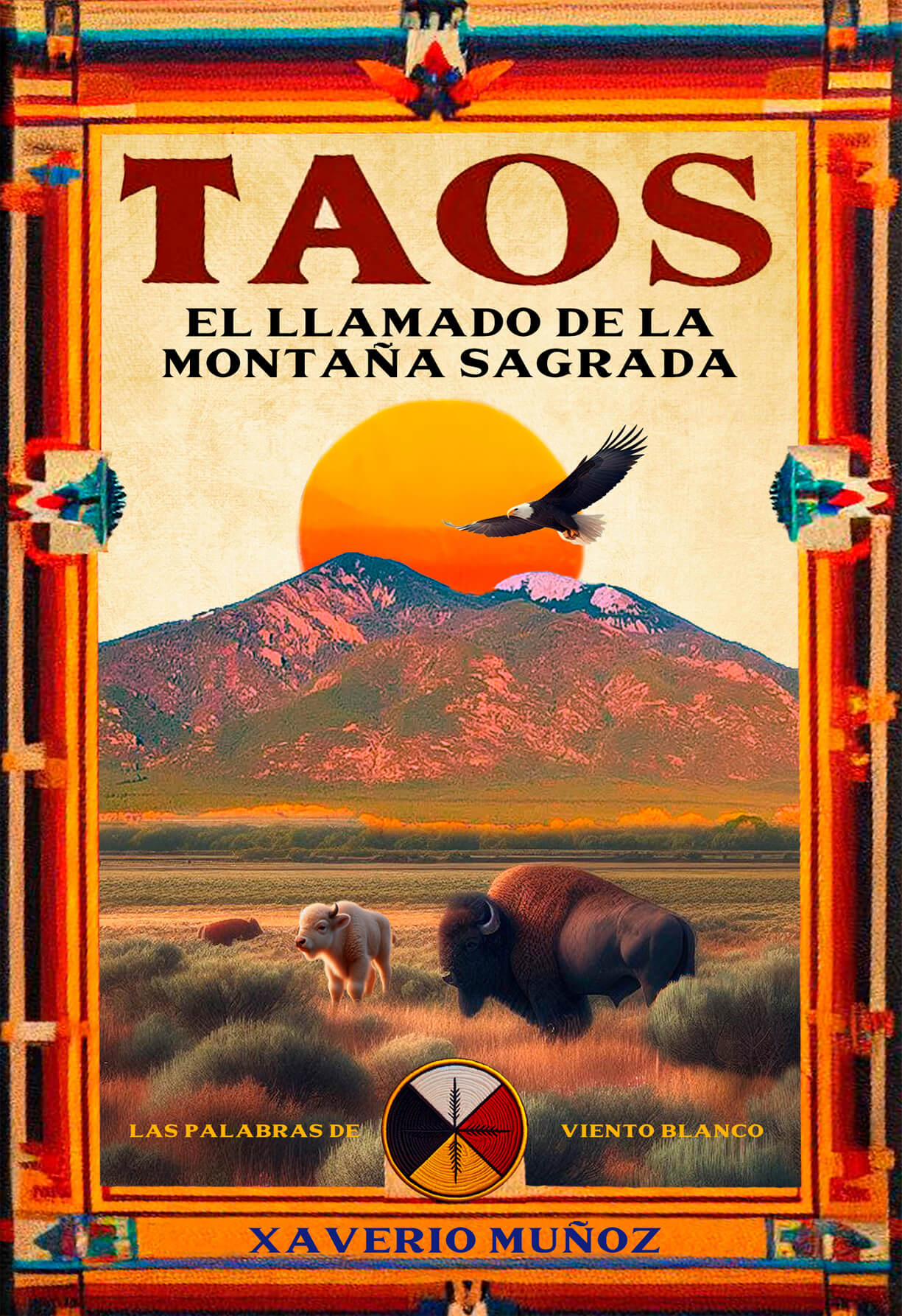 taos el llamado de la montana sagrada las palabras de viento blanco portada